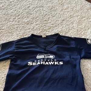 Seattle Seahawks Kids Navy Blue Shirt